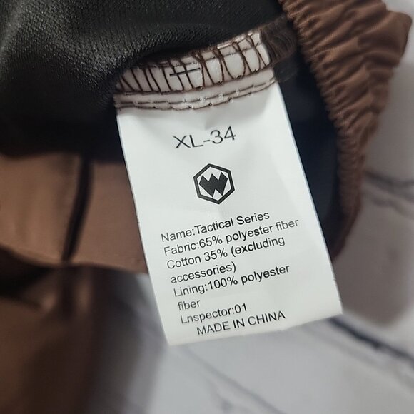 NWT Texwix Flexcamo Tactical Cargo Pants Waterproof Brown Mens Sz XL 34 New - Picture 12 of 13